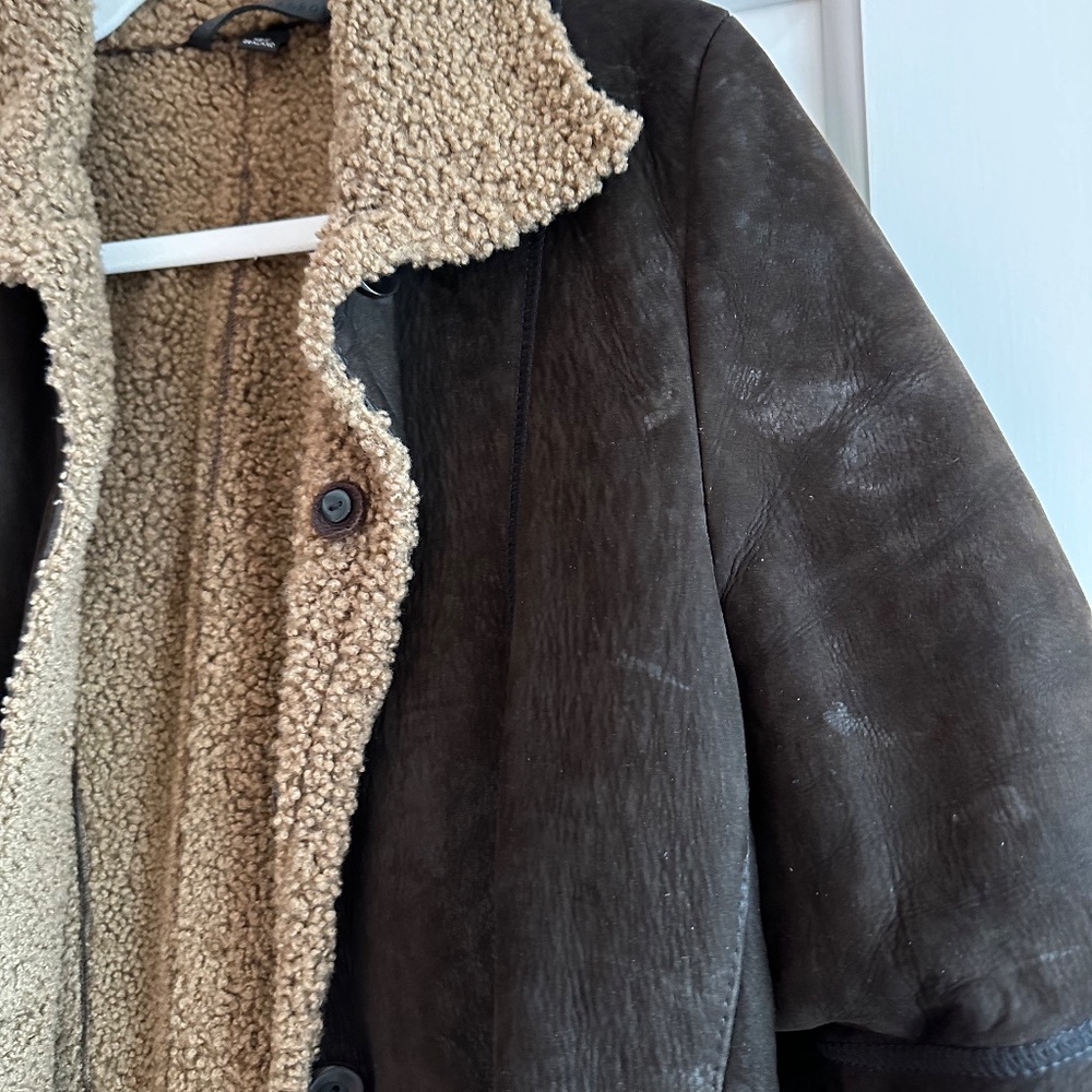 Audrey Talbott Suede Jacket Size Small - image 2